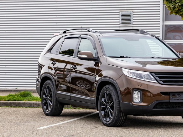 2012 Kia Sorento II Рестайлинг, коричневый, 1595000 рублей - вид 6