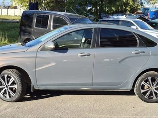 2016 Lada (ВАЗ) Vesta I, серый, 500000 рублей, вид 3