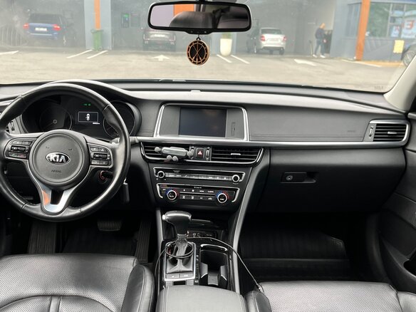 2017 Kia Optima IV, синий, 2100000 рублей - вид 6