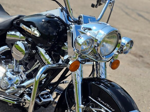 1999 Harley-Davidson Road King, чёрный, 600000 рублей - вид 10
