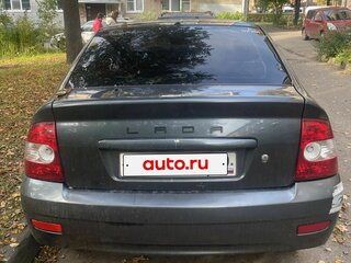 2008 Lada (ВАЗ) Priora I, чёрный, 185900 рублей, вид 3