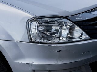 2013 Renault Logan I Рестайлинг, серебристый, 310000 рублей, вид 5