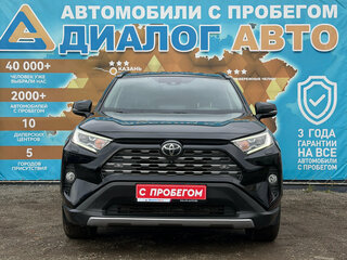 2021 Toyota RAV4 V (XA50), чёрный, 2899000 рублей, вид 2