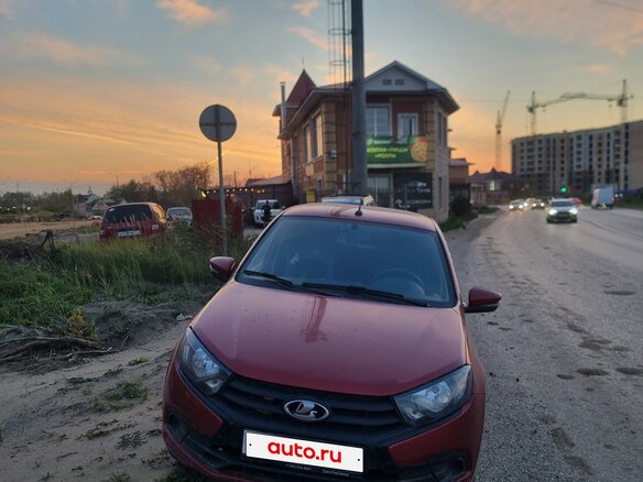 2022 Lada (ВАЗ) Granta I Рестайлинг, красный, 700000 рублей