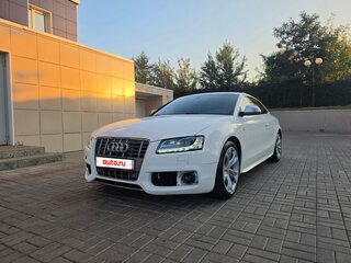 2008 Audi S5 I (8T), белый, 1350000 рублей, вид 2