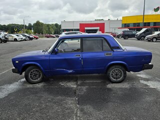 2005 Lada (ВАЗ) 2107, синий, 90000 рублей, вид 5