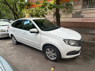 2021 Lada (ВАЗ) Granta I Рестайлинг, белый, 710000 рублей, вид 4