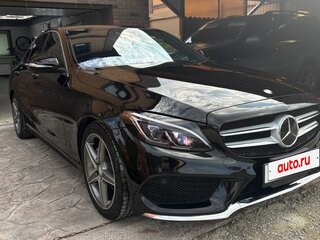 2015 Mercedes-Benz C-Класс 180 IV (W205), чёрный, 2000000 рублей, вид 2