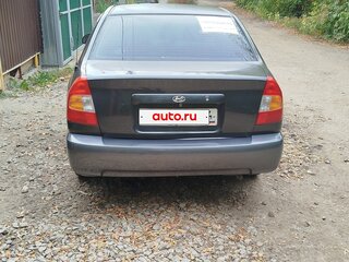2008 Hyundai Accent ТагАЗ II, серый, 350000 рублей, вид 2