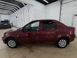 2010 Renault Logan I Рестайлинг, красный, 389000 рублей, вид 5