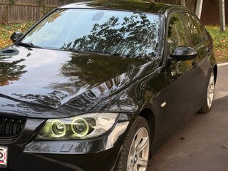 2008 BMW 3 серии 320i V (E90/E91/E92/E93), чёрный, 1100000 рублей, вид 1