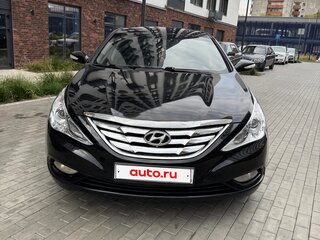 2010 Hyundai Sonata VI (YF), чёрный, 1180000 рублей, вид 3