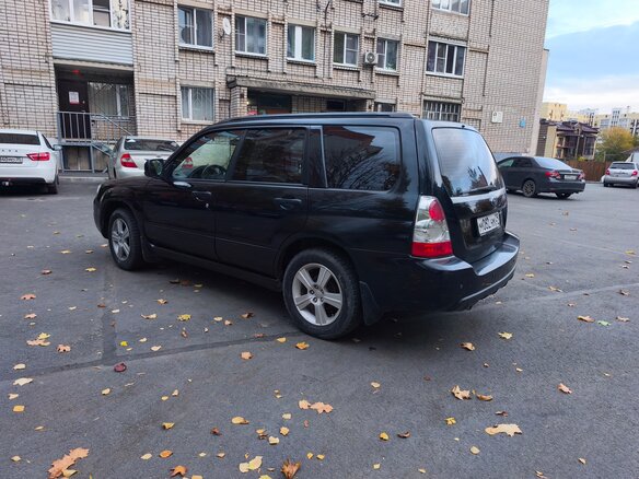 2006 Subaru Forester II Рестайлинг, чёрный - вид 5