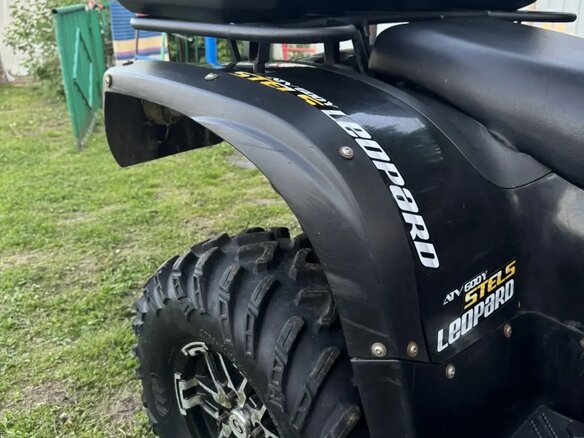 2016 Stels ATV-600YL Леопард, чёрный, 485000 рублей - вид 12