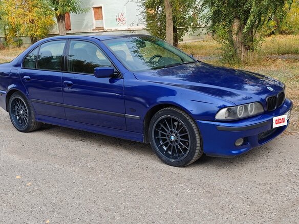 1998 BMW 5 серии 520i IV (E39), синий, 600000 рублей