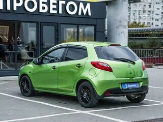 2012 Mazda 2 II Рестайлинг (DE2), зелёный, 843000 рублей, вид 4