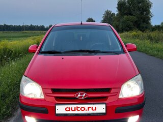 2005 Hyundai Getz I, красный, 440000 рублей, вид 2