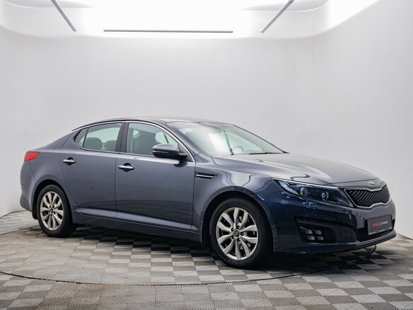 2015 Kia Optima III Рестайлинг, серый, 1382000 рублей - вид 6