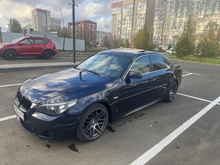 2003 BMW 5 серии 530i V (E60/E61), синий, 1100000 рублей, вид 2