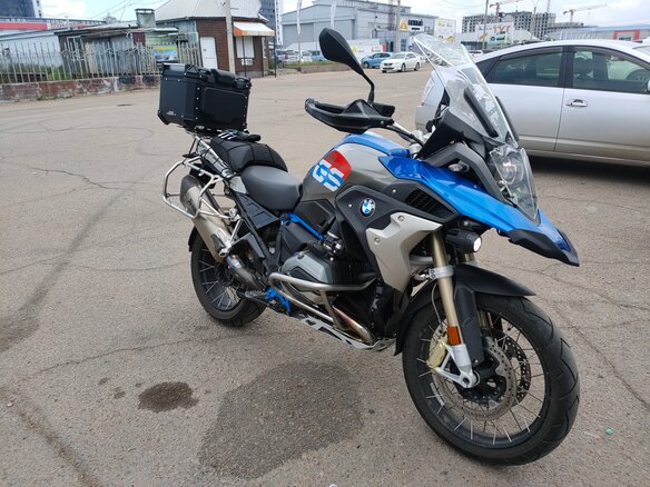 2017 BMW R 1200 GS, синий, 1400000 рублей - вид 2