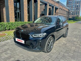 2022 BMW X3 30i xDrive III (G01) Рестайлинг, чёрный, 4490000 рублей, вид 2