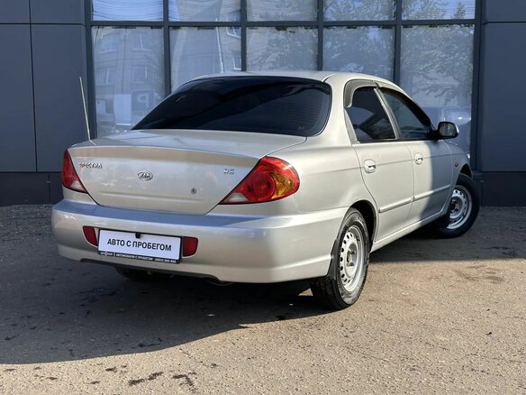 2008 Kia Spectra I Рестайлинг 2, серый - вид 4