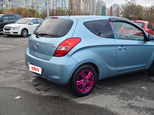 2009 Hyundai i20 I, голубой, 650000 рублей - вид 4