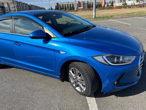 2016 Hyundai Elantra VI (AD), синий, 1320000 рублей - вид 14