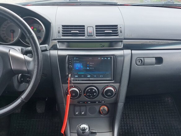 2008 Mazda 3 I (BK) Рестайлинг, красный, 599000 рублей - вид 7