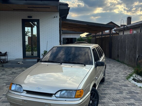 2006 Lada (ВАЗ) 2114, серебристый, 210000 рублей - вид 4