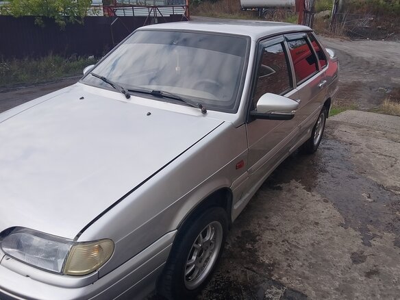 2007 Lada (ВАЗ) 2115, серебристый, 240000 рублей