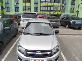 2017 Lada (ВАЗ) Granta I, серебристый, 690000 рублей, вид 2