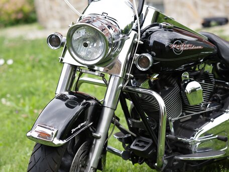 2007 Harley-Davidson Road King, чёрный, 850000 рублей, вид 5