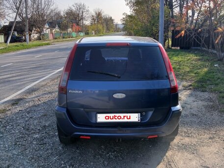 2006 Ford Fusion I Рестайлинг, синий, 350000 рублей, вид 3