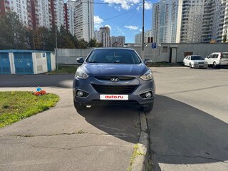 2014 Hyundai ix35 I Рестайлинг, синий, 1500000 рублей, вид 2
