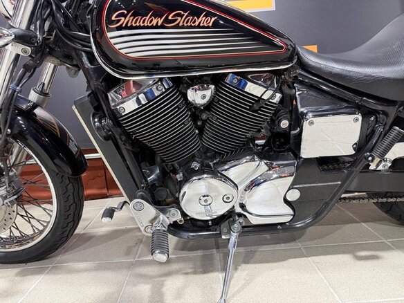 2001 Honda Shadow 750, чёрный, 510000 рублей - вид 11