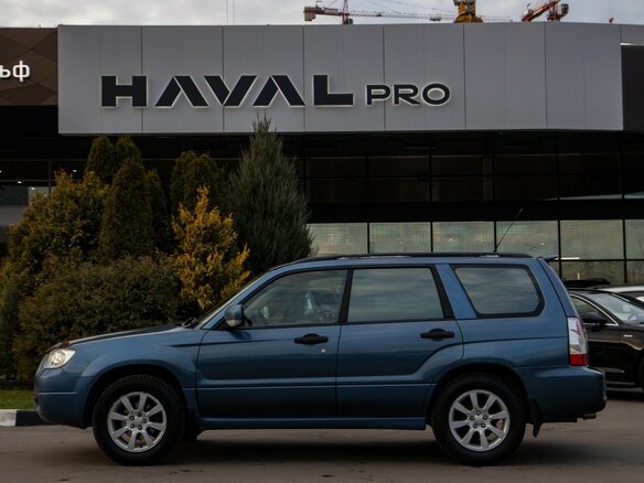 2007 Subaru Forester II Рестайлинг, синий, 748000 рублей - вид 5