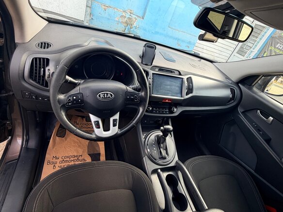 2011 Kia Sportage III, коричневый, 1050000 рублей - вид 8