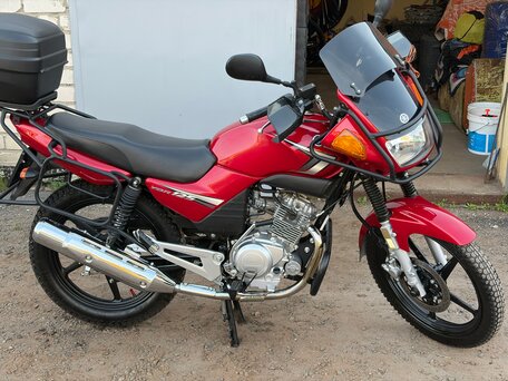 2014 Yamaha YBR125, красный, 210000 рублей, вид 1