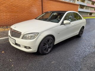 2009 Mercedes-Benz C-Класс 180 5G-TRONIC III (W204), белый, 890000 рублей, вид 1