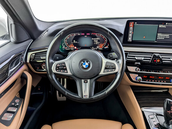2021 BMW 5 серии 520i VII (G30/G31/G38) Рестайлинг, белый, 4350000 рублей - вид 21