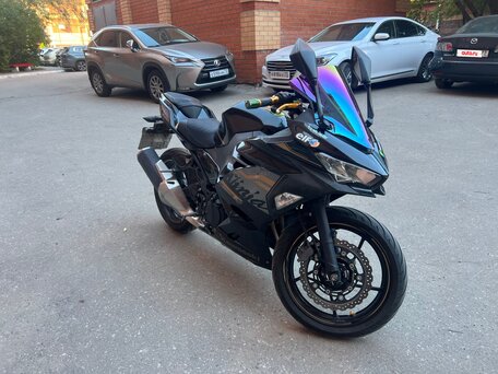 2019 Kawasaki Ninja 400, чёрный, 470000 рублей, вид 2
