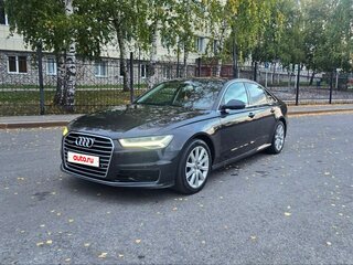 2015 Audi A6 IV (C7) Рестайлинг, серый, 1670000 рублей, вид 3