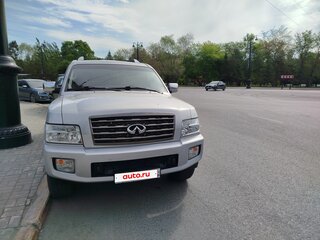 2009 Infiniti QX56 I Рестайлинг, белый, 1650000 рублей, вид 3