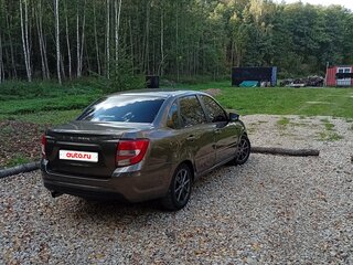 2017 Lada (ВАЗ) Granta I, коричневый, 500000 рублей, вид 3