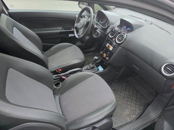 2007 Opel Corsa D, чёрный, 520000 рублей - вид 6
