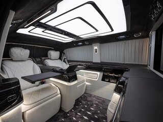 2026 Mercedes-Benz V-Класс Extra Long 300 d экстра длинный III (W447) Рестайлинг 2, чёрный, 57000000 рублей, вид 4