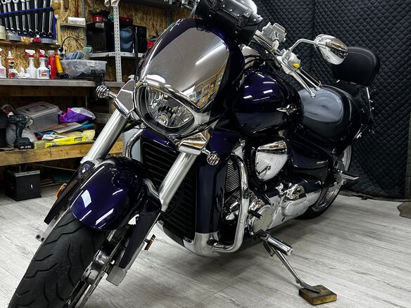 2006 Suzuki Boulevard M109R, фиолетовый, 980000 рублей - вид 31