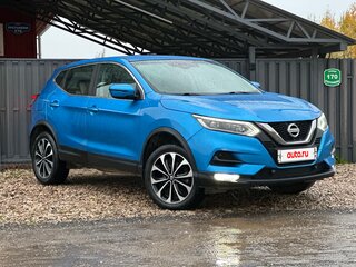 2019 Nissan Qashqai II Рестайлинг, голубой, 1830000 рублей, вид 2