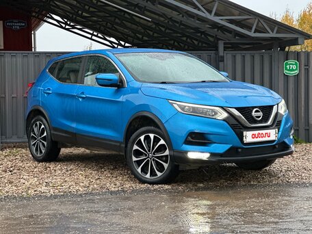 2019 Nissan Qashqai II Рестайлинг, голубой, 1830000 рублей, вид 2